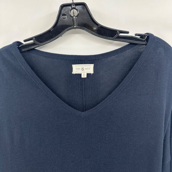 Womens Lou Grey Nylon Blend Long Sleeve Top - Picture 4 of 7